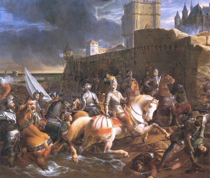Francois-Edouard Picot The Siege of Calais Sweden oil painting art